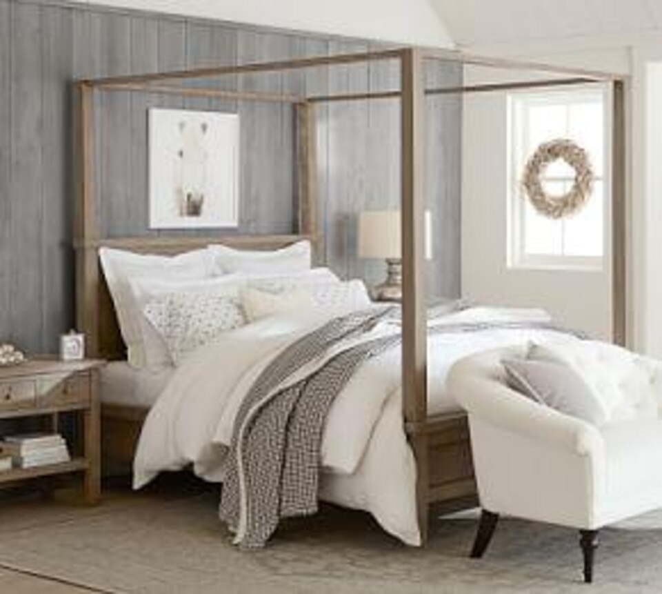 Farmhouse Canopy Bed Pottery Barn Australia